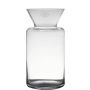 Jarrón FAHSAI de vidrio, transparente, 30cm, Ø15cm