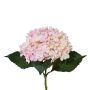 Flor sintético de hortensia ZURTO, rosa claro, 55cm