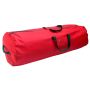 Bolsa redonda para árbol de Navidad RYUKEN, con asas, roja, 100cm, Ø47cm