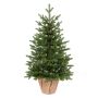 Árbol de Navidad artificial de yute ESPOO, saco, 90cm, Ø55cm
