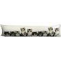 Paravientos decorativo WEIDER con motivo de gatito, multicolor y blanco, 90 x 20 x 10 cm