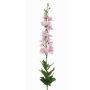 Flor artificial del delfinio ROSELINE, rosa, 90 cm, Ø 10 cm