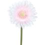 Flor artificial de gerbera TUNZA, rosa pálido, 50cm