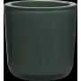 Portavelas NICK de cristal, verde abeto, 7,5cm, Ø7,5cm