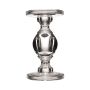Candelabro KONSTANDIN de cristal, transparente, 20 cm, Ø 11,3 cm