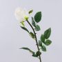 Rosa artificial SUNJIK, color crema, 75 cm, Ø 7 cm