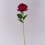 Flor artificial, crisantemo HIKJUN, color coral, 65 cm, Ø 12 cm