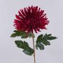 Flor artificial de crisantemo HIKJON, color coral, 75 cm, Ø 18 cm