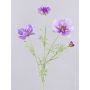 Rama artificial de caléndula HIKJAN, morada, 80 cm