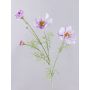Rama artificial de caléndula HIKJAN, blanco-violeta, 80 cm