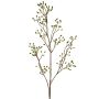 Rama artificial de rosa silvestre HIKERNO con escaramujos, verde, 100 cm