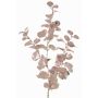Rama sintética de eucalipto MALFHY, rosa claro metalizado, 75cm