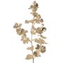 Rama artificial de eucalipto MALFHY, plateado-dorado metalizado, 75 cm