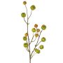 Rama decorativa de manzano ornamental NONGIH con frutos, verde-naranja, 60 cm