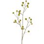 Rama decorativa de manzano ornamental NONGIH con frutos, verde-naranja, 90 cm