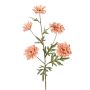 Rama artificial de crisantemo PRUDENCE, Colección Eco, rosa antiguo, 75 cm, Ø 5-6,5 cm