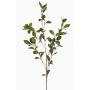 Rama artificial de rusco LOVRIS con flores, verde-amarillo, 90cm