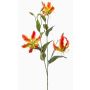 Rama artificial de gloriosa TROFEL, naranja-amarillo, 90 cm