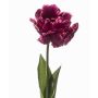 Flor de loro artificial LIOMARA, morado oscuro, 65 cm, Ø 9 cm