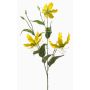Rama artificial de gloriosa TROFEL, amarillo-verde, 90 cm