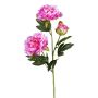 Rama de peonía artificial SLORMEK, cereza, 65 cm