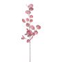 Rama artificial de eucalipto VORTAN, rojo burdeos, 85 cm