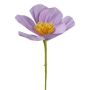 Flor artificial de anémona JURLA de papel, lila claro, 35cm