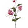 Rama artificial de gloriosa LISUPY, rosa oscuro y dorado, 80 cm