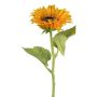Flor artificial de girasol ZOMFREN, amarilla, 50 cm