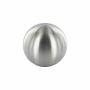 Esfera de acero inoxidable plata mate MIROH, Ø10cm
