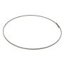 Anillo OASIS® de alambre plano ondulado, gris, Ø20cm