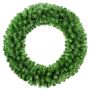 Corona de abeto artificial KIRKENES, verde, Ø55 cm