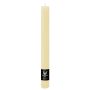 Vela cilíndrica AURORA, color crema, 28cm, Ø3,5cm, 30h - Fabricada en Alemania