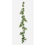 Guirnalda de hiedra artificial LINNEO, crossdoor, verde-blanco, 205cm
