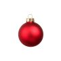 Bola de Navidad CLARIBELLE, mate, 30 unidades, rojo, Ø6 cm