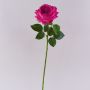 Rosa artificial GINAKAL, rosa fuerte, 65 cm