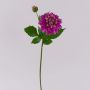 Dalia artificial WERNYT, violeta, 45 cm, Ø 10 cm