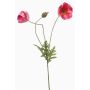 Rama artificial de amapola SCHUNRA, rosa, 75 cm