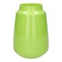 Jarrón de cristal FLORINI, verde manzana esmerilado, 24,2cm, Ø17cm