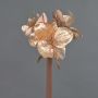 Flor decorativa de terciopelo «Amaryllis» KIRSTY, color rosado, 70 cm, Ø 13-15 cm