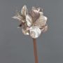 Flor decorativa de amarilis de terciopelo KIRSTY, lila claro, 70 cm, Ø 13-15 cm