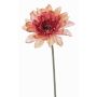 Gerbera sintética PAMILLA, salmón-rosa, 65cm, Ø12cm