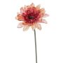 Gerbera artificial PAMILLA, rosa salmón, 65 cm, Ø 12 cm