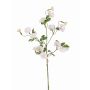 Campanilla de plástico IORDANIS, blanca, 80 cm, Ø 3-5,5 cm