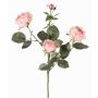 Rama de rosa decorativa DIAMANTIS, rosa-crema, 75 cm, Ø 5-8 cm