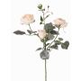 Rama de rosa decorativa DIAMANTIS, rosa pálido, 75 cm, Ø 5-8 cm