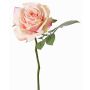 Rosa sintética NIKOLETA, rosa-crema, 30cm, Ø12cm