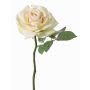 Rosa sintética NIKOLETA, crema-rosa, 30cm, Ø12cm
