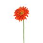 Gerbera artificial HELLI, naranja, 65 cm, Ø 12 cm