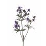 Rama decorativa de cardo noble KALYPSO, violeta oscuro, 65 cm, Ø 3-4 cm